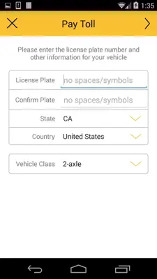 Toll Roads android App screenshot 5